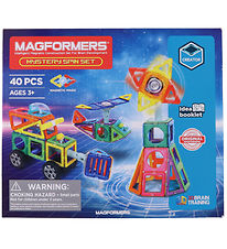 Magformers Magnetsæt - 40 Dele - Mystery Spin