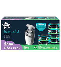 Tommee Tippee Bleposer - Twist&Click Refill - 6-pak