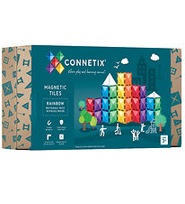 Connetix Magnetst - 18 Dele - Rainbow Rectangle
