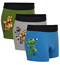 LEGO Ninjago Boxershorts - 3-pak - LWArve - Twist of Lime