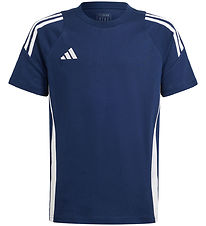 adidas Performance T-shirt - Trio24 SWTEEY - Bl/Hvid