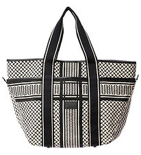 Lala Berlin Shopper - East West Tote Marin - Heritage Stripe Bla