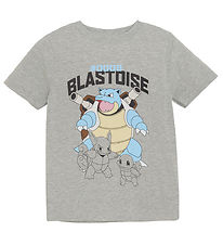 Minymo T-shirt - Pokémon - Grey Melange