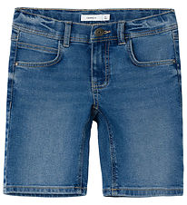 Name It Shorts - NkmRyan - Dark Blue Denim