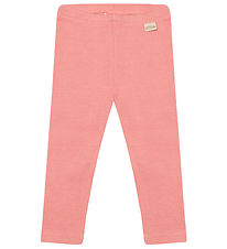 Petit Piao Leggings - Rib - Modal - Sea Shell Pink