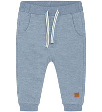 Hust & Claire Sweatpants - Georgey - Blue Fog Melange