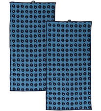 Smfolk Hndklde - 2-pak - 70 x 140 - Blue Grotto