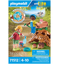 Playmobil My Life - Pleje af Pindsvinefamilien - 71512 - 18 Dele