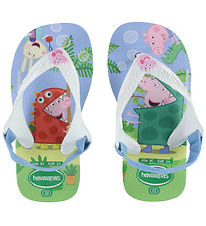 Havaianas Klipklapper - Baby Peppa Pig - Hvid