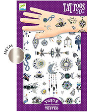 Djeco Tatoveringer - Wicca - 50+ Tatoveringer