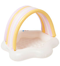 SunnyLife Badebassin m. Skygge - 120x90 cm - Princess Swan Mult