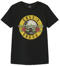 Name It T-shirt - NkmMadi - Sort - Guns N Roses