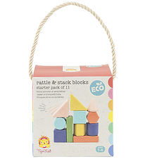 Tiger Tribe Stablelegetj - Rattle & Stack Blocks - Starter Pack