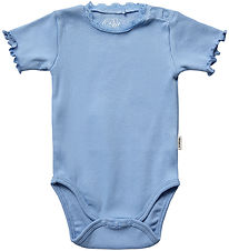 Sofie Schnoor Body k/ - Rib - Bright Blue