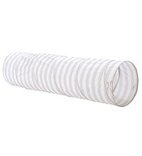 Kids Concept Legetunnel - 180 cm - Grå Striber