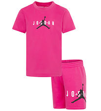 Jordan Shortssæt - Sustainable - Laser Fuchsia