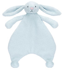 Jellycat Nusseklud - 27x20 cm - Bashful Bunny - Baby Blue