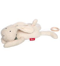 Sigikid Bamse m. Musik - Rabbit - 40 cm - Beige