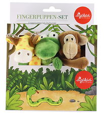 Sigikid Fingerbamser - 12 cm - Jungle