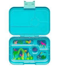 Yumbox Madkasse m. 5 Rum - Bento Tapas - Antibes Blue/Jungle