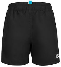Arena Badeshorts - Solid R - Sort/Hvid