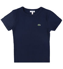Lacoste T-shirt - Rib - Navy Blue