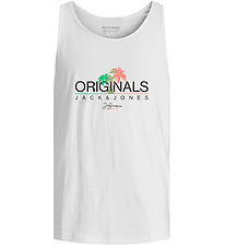 Jack & Jones Tanktop - JorCasey - Bright White