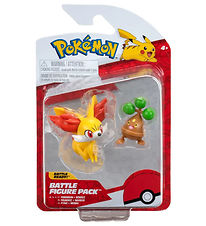 Pokmon Figurer - 2-pak - Battle Figure - Fennekin/Bonsly