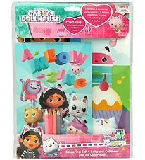 Gabby's Dollhouse Farvesæt m. 4 Farveblyanter