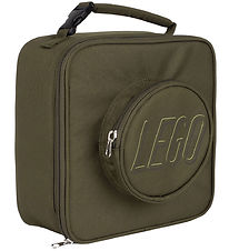 LEGO Madkasse Taske - BRICK Lunch Bag - Olive