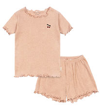 Konges Sløjd Sæt - T-shirt/Shorts - Roli - Cameo Rose