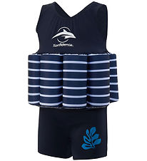 Konfidence Svømmedragt - UV40+ - Navy Blue/Breton