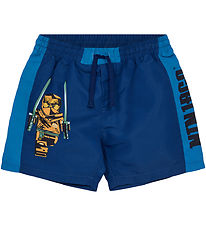 LEGO Ninjago Badeshorts - LWArve - Middle Blue