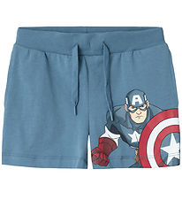 Name It Shorts - NmmAyan Marvel - Provincial Blue