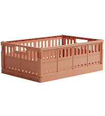 Made Crate Foldekasse - Maxi - 48x33x17,5 cm - Peachy