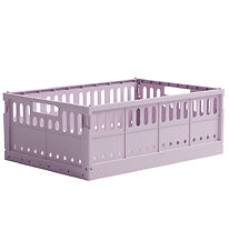 Made Crate Foldekasse - Maxi - 48x33x17,5 cm - Lilac