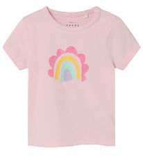 Name It T-shirt - NbfVubie - Parfait Pink/Rainbow