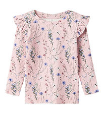Name It Bluse - NbFHanina - Parfait Pink m. Blomster