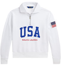 Polo Ralph Lauren Sweatshirt - USA - Hvid