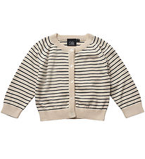 Sofie Schnoor Cardigan - Strik - Oslo - Off White Striped