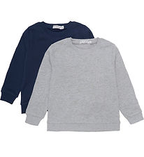 Minymo Sweatsshirt - 2-pak - Greymelange