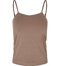 Rosemunde Top - Strap Top - Dark Sand