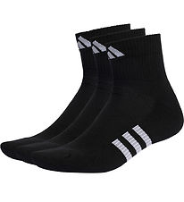 adidas Performance Strømper - 3-pak - PRF Cush Mid - Sort