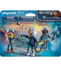 Playmobil Novelmore - Knights Set - 3-pak - 70671 - 19 Dele