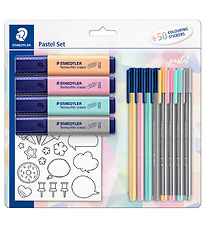 Staedtler Tegnest - 12 dele - Pastel Line