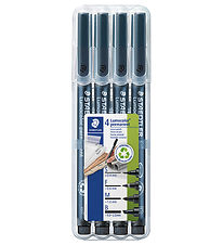 Staedtler Tuscher - 4 stk. - Lumocolor Perm OHP - ass