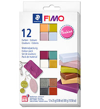Staedtler FIMO Modellervoks - Soft Fashion - 12x25 g