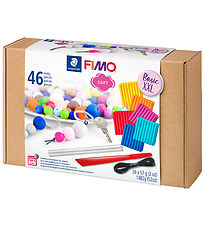 Staedtler FIMO Modellervoks m. Værktøj - Soft - 46 Dele - 26x57g