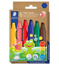 Staedtler Tuscher - 6 stk. - Noris Junior - 2,5 mm