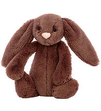 Jellycat Bamse - 18x9 cm - Bashful Fudge Bunny Little - Brun
